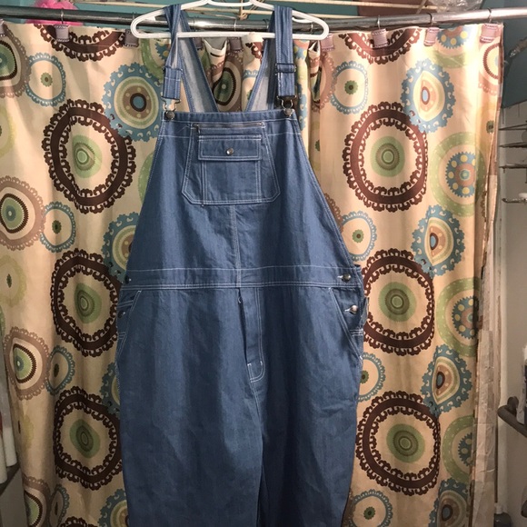 plus size denim one piece